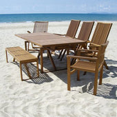 A&B Home Outdoor Dining Set