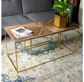 Coffee Tables - Gold Leaf Design Group