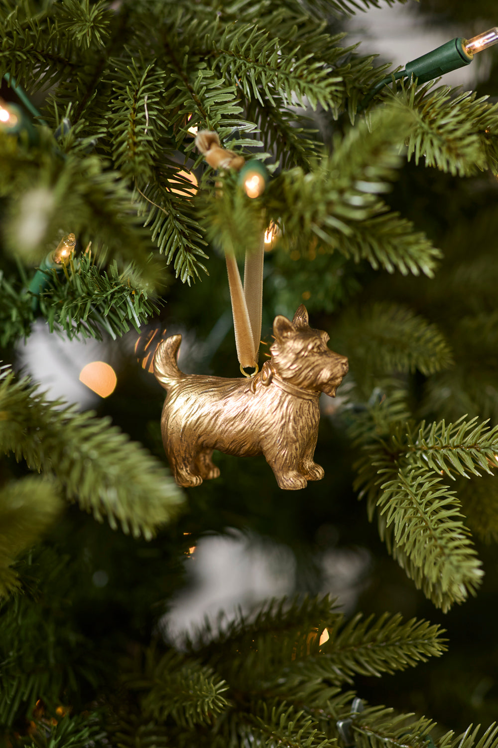 Scottie Dog Ornament Set of 8 By Accent Decor | Ornaments | Modishstore - 5