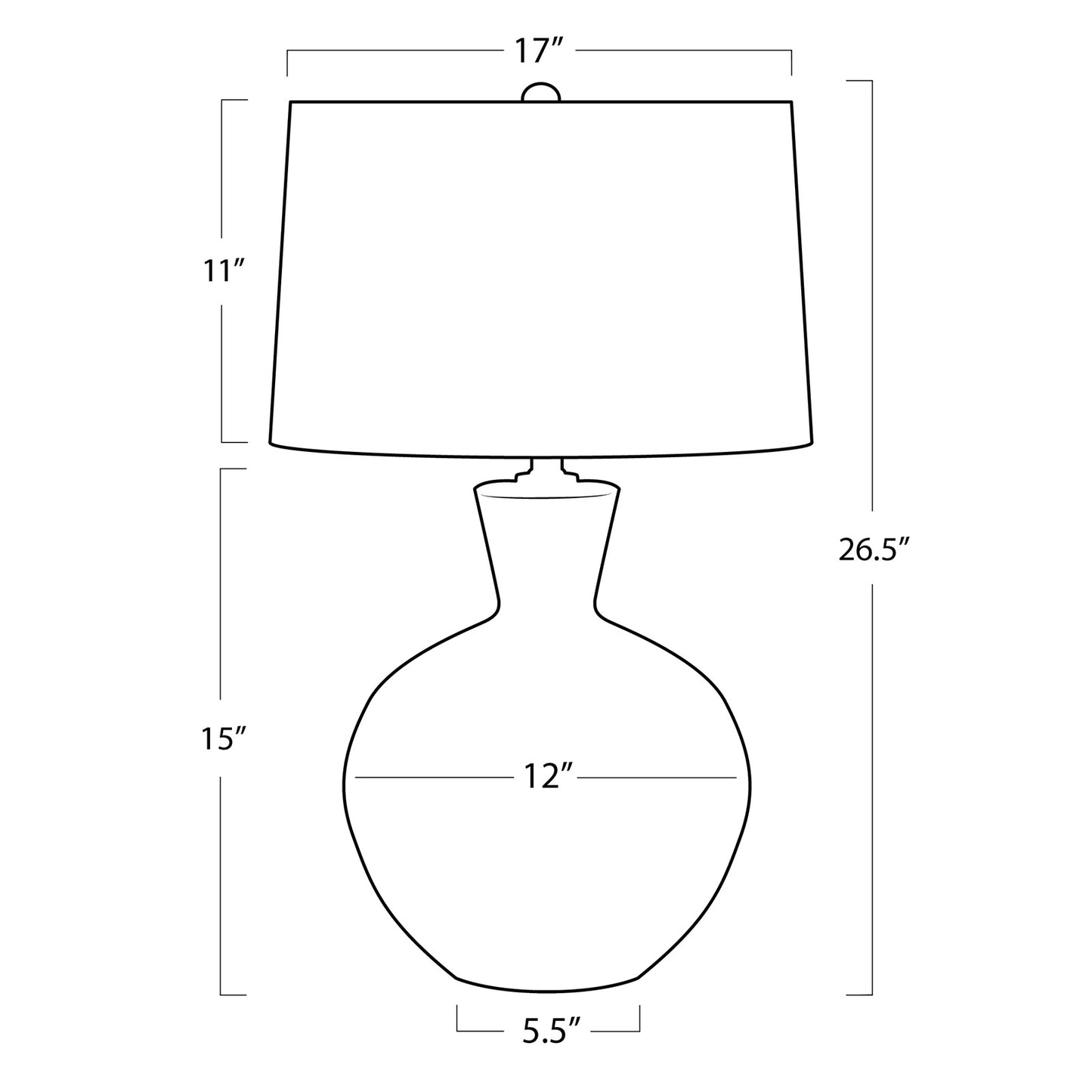 Reyka Ceramic Table Lamp By Regina Andrew | Table Lamps | Modishstore - 2