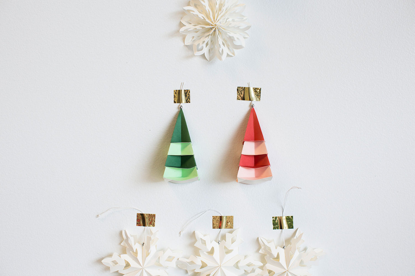 Origami Ornament Set of 8 By Accent Decor | Ornaments | Modishstore - 5