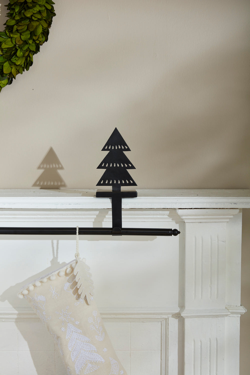 Pine Tree Stocking Holder By Accent Decor | Decor | Modishstore - 6