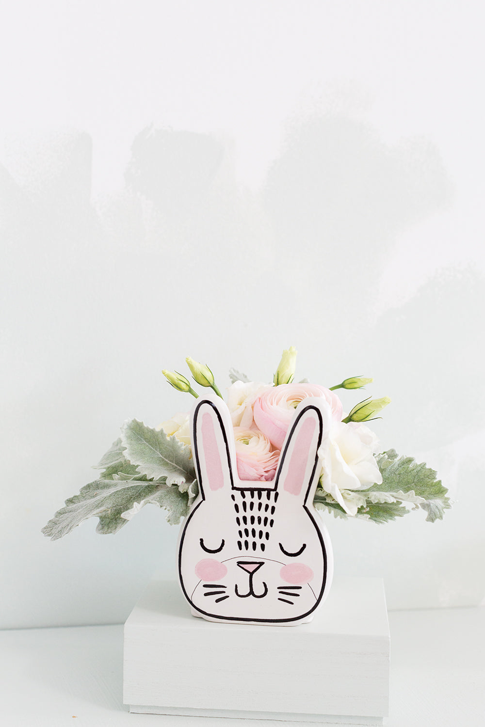 Bashful Bunny Pot Set of 8 By Accent Decor | Planters, Troughs & Cachepots | Modishstore - 7