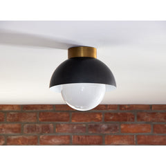 Montreux Flush Mount (Oil Rubbed Bronze and Natural Brass) By Regina Andrew