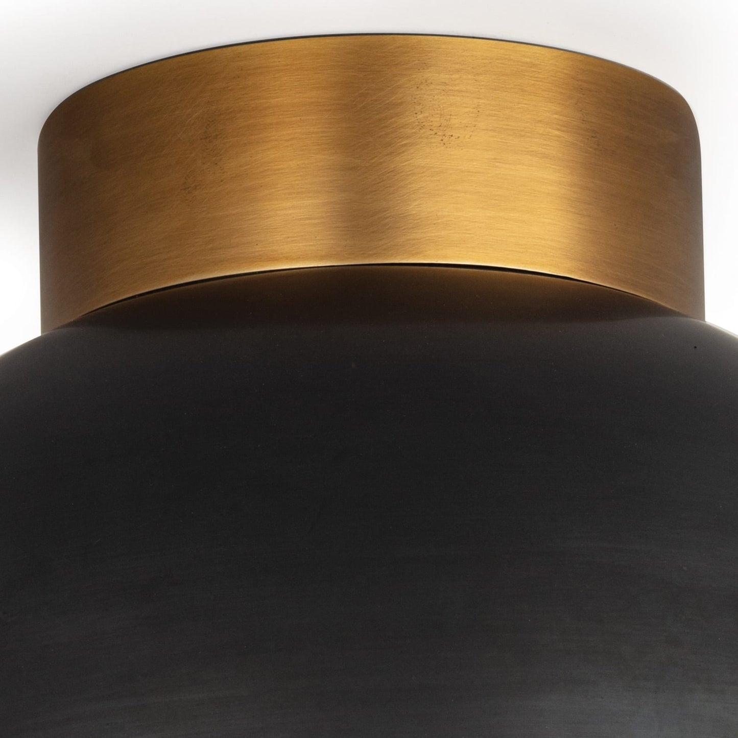 Montreux Flush Mount (Oil Rubbed Bronze and Natural Brass) By Regina Andrew | Ceiling Lamps | Modishstore - 3
