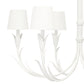 River Reed Chandelier Small (White) By Regina Andrew | Chandeliers | Modishstore - 4