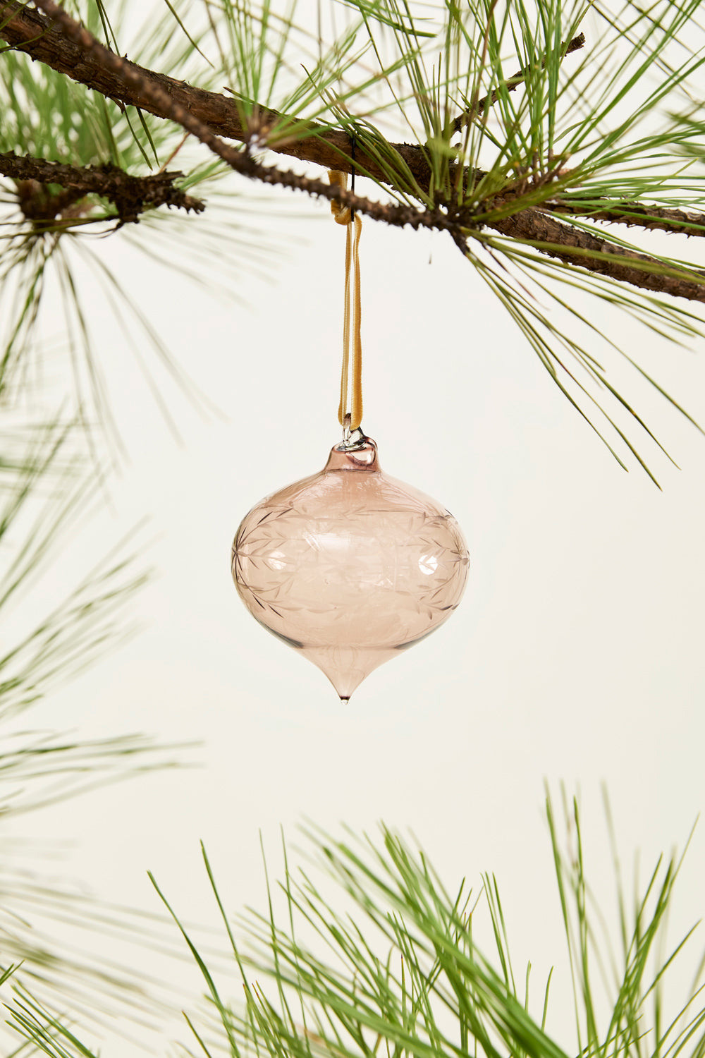 Etched Bauble Ornament Set of 8 By Accent Decor | Ornaments | Modishstore - 8