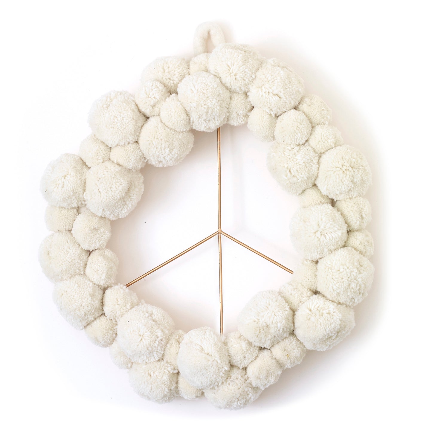 Peace + Pom Collection Set of 2 By Accent Decor | Garland & Wreath | Modishstore - 6