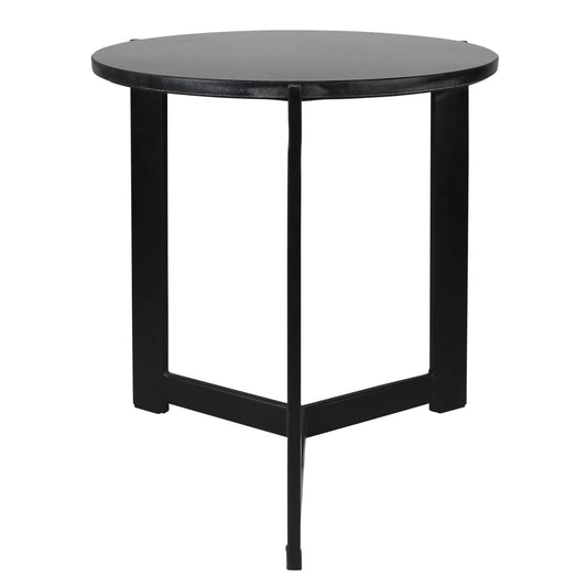 Noland Table, Iron and Black Marble By HomArt | Side Tables | Modishstore - 1