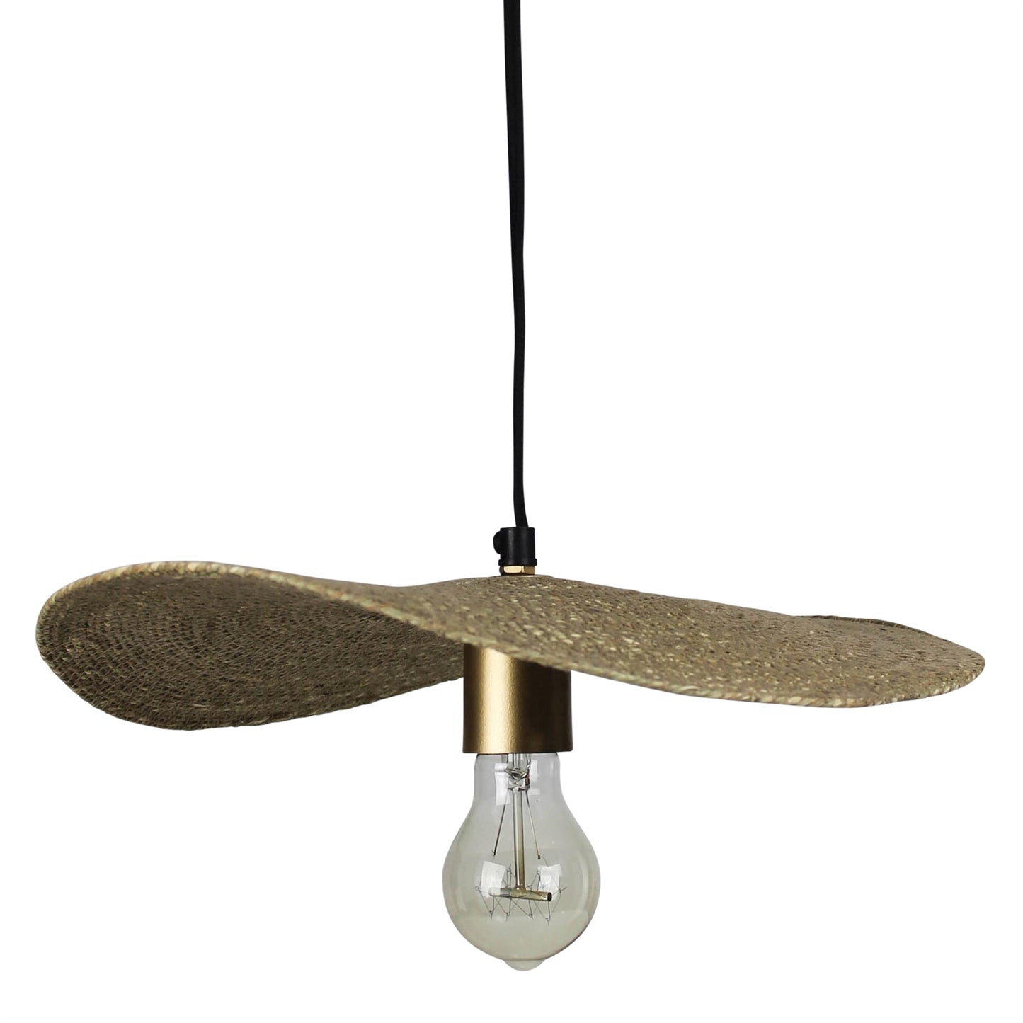 Campana Pendant, Jute Set Of 4 By HomArt | Pendant Lamps | Modishstore - 4