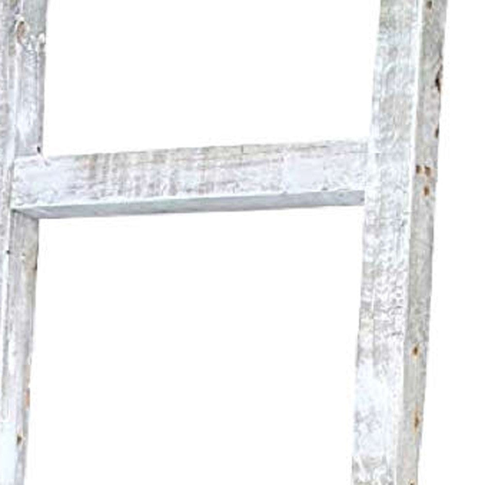 White Wood Hanging Dimensional Sculpture By Homeroots | Wall Decor | Modishstore - 8