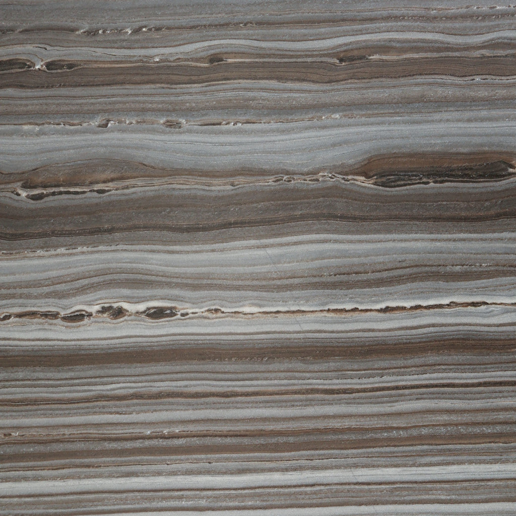 Gray and Black Faux Marble And Steel Round Coffee Table By Homeroots | Coffee Tables | Modishstore - 8