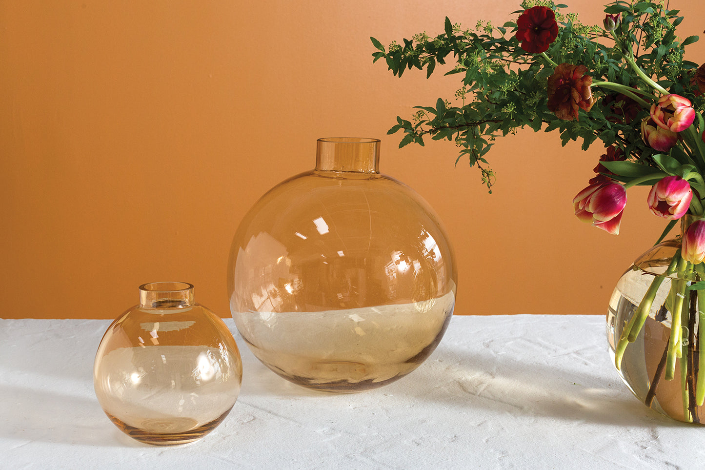Belly Vase Set of 4 By Accent Decor | Vases | Modishstore - 9