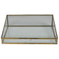 Monroe Tapered Display Case, Brass - Large Set Of 4 By HomArt | Display Cases | Modishstore - 2