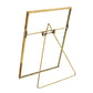 Monroe Easel Frame - Vertical - Brass Set Of 4 By HomArt | Frames | Modishstore - 3