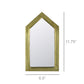 Gable Mirror, Brass Set Of 4 By HomArt | Mirrors | Modishstore - 2