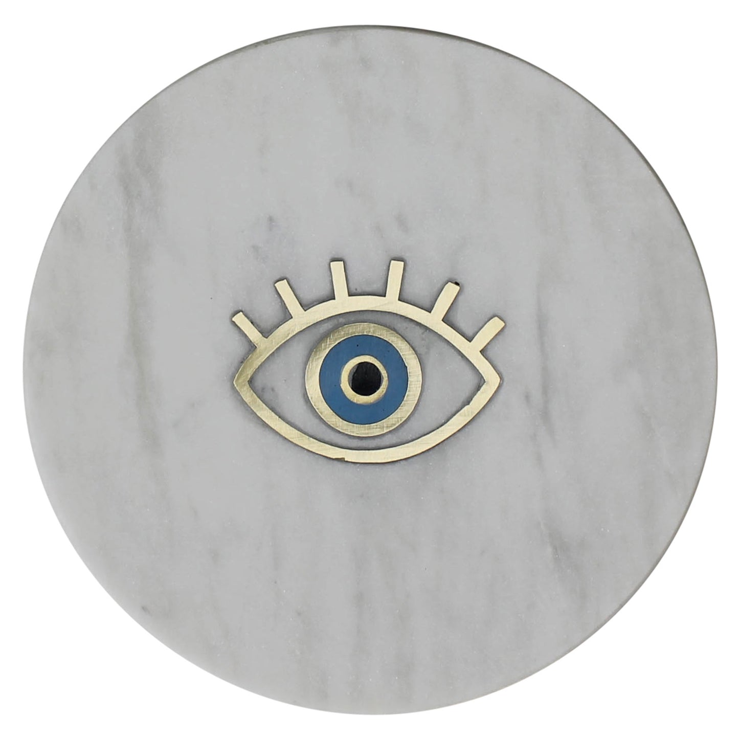 Inlaid Marble Tray - Eye Set Of 4 By HomArt | Decorative Trays & Dishes | Modishstore - 2