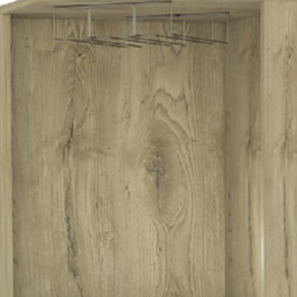 Black One Cabinet Faux Wood Nightstand By Homeroots | Nightstands | Modishstore - 13