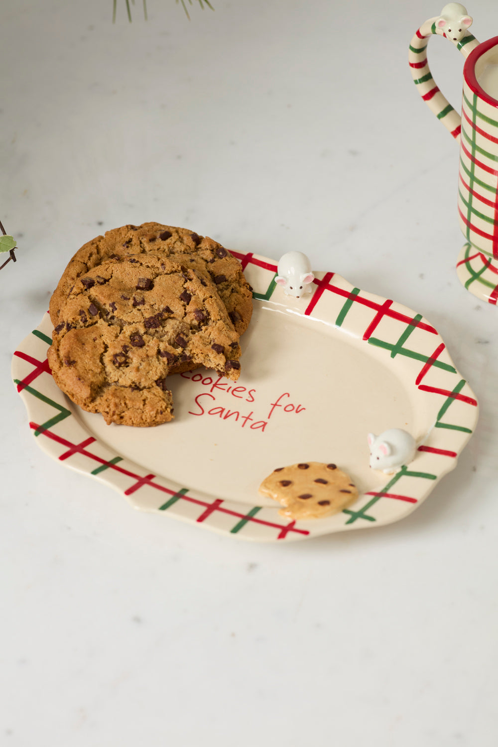 Cookies for Santa Platter Set of 4 By Accent Decor | Planters, Troughs & Cachepots | Modishstore - 6
