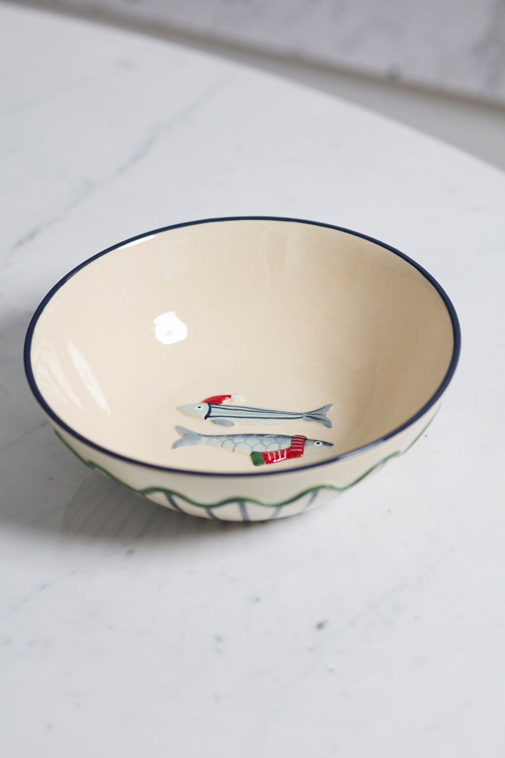 Festive Fish Bowl Set of 2 By Accent Decor | Decorative Bowls | Modishstore - 7