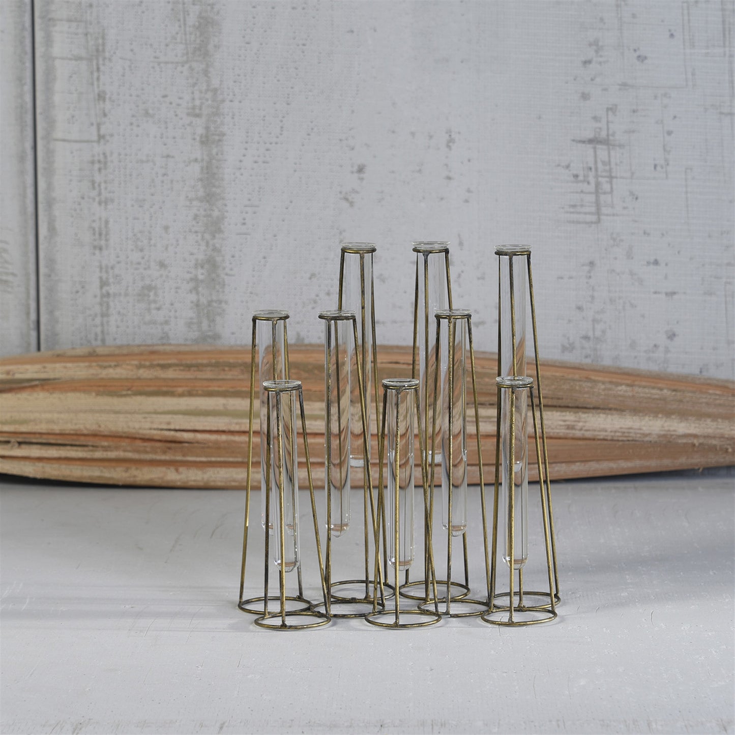 Archer Cluster Vase, Tapered - 9 Tubes Set Of 4 By HomArt | Vases | Modishstore - 4