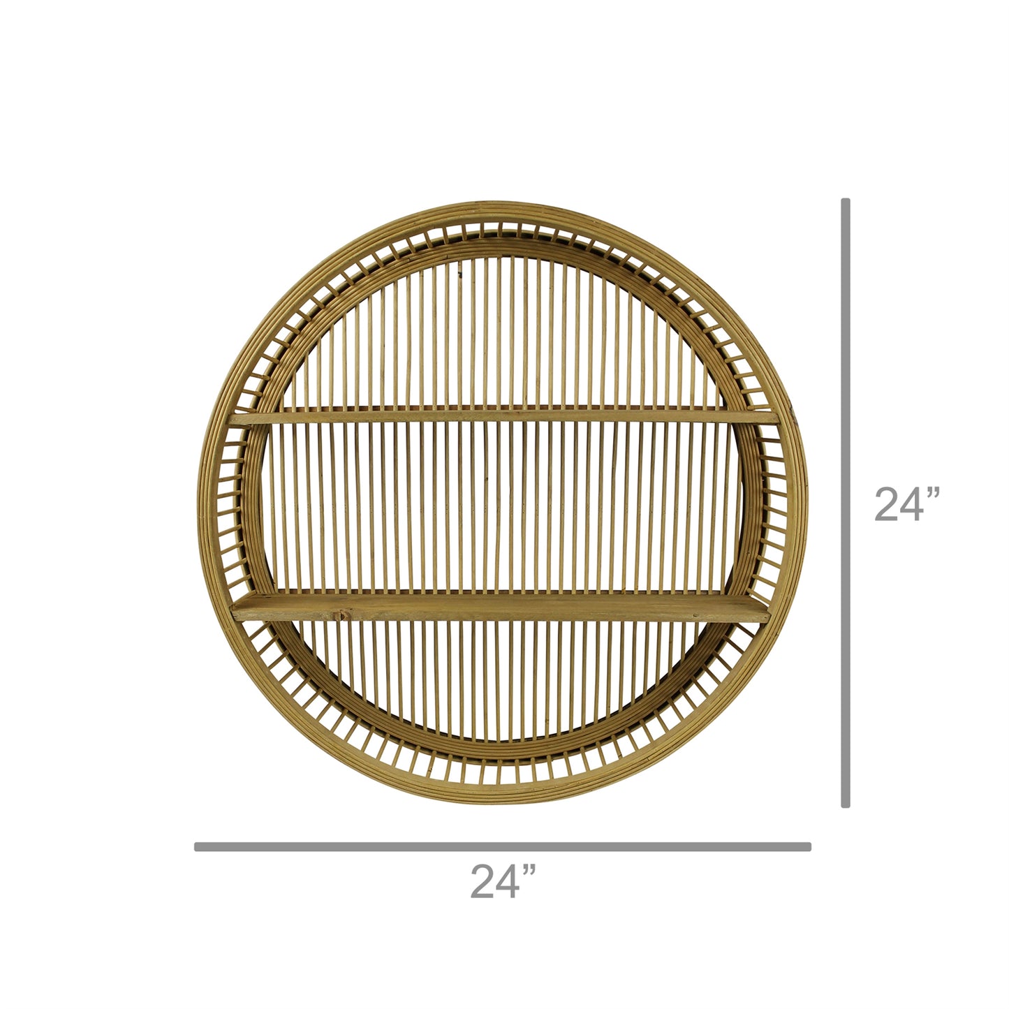 Kiowa Wall Shelf, Round Set Of 4 By HomArt | Wall Shelf | Modishstore - 3