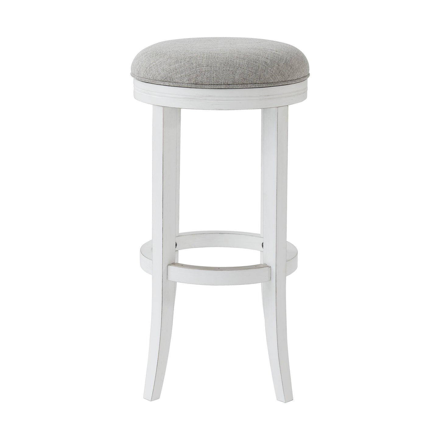 Nickel Glass Table Lamp With White Drum Shade By Homeroots | Table Lamps | Modishstore - 7