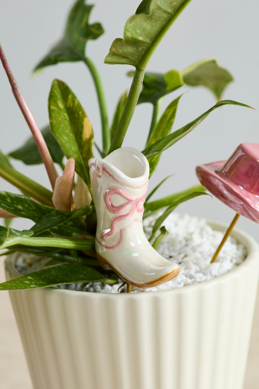 Giddy Up Plant Stick Set of 4 By Accent Decor | Planters, Troughs & Cachepots | Modishstore - 5