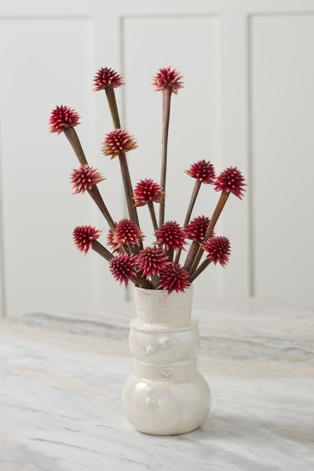 Sugarspun Holiday Vase Set of 4 By Accent Decor | Vases | Modishstore - 4