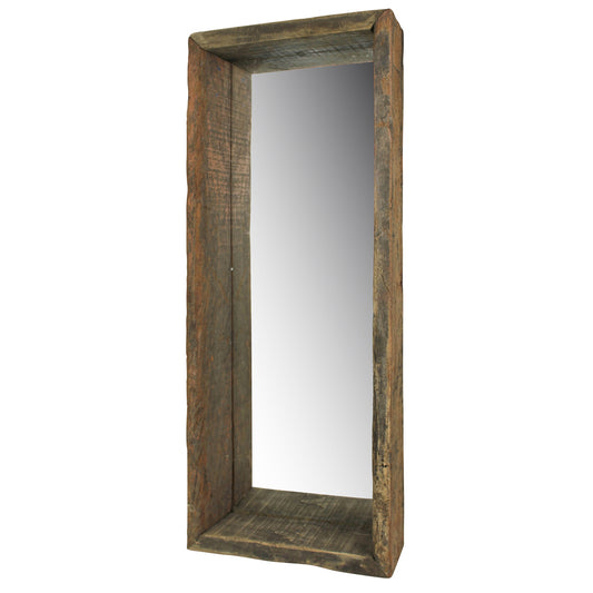 Ingram Mirror, ReclaiMedium Wood - Short By HomArt | Mirrors | Modishstore