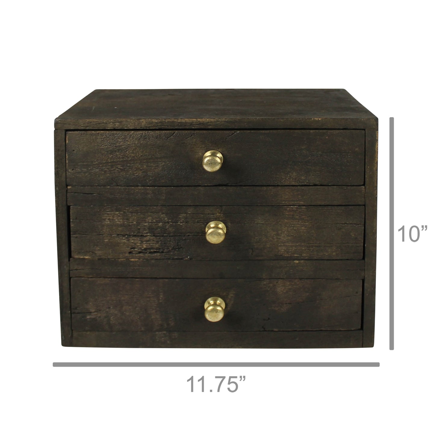 Jackson Case, 3 Drawers Set Of 4 By HomArt | Drawers | Modishstore - 4