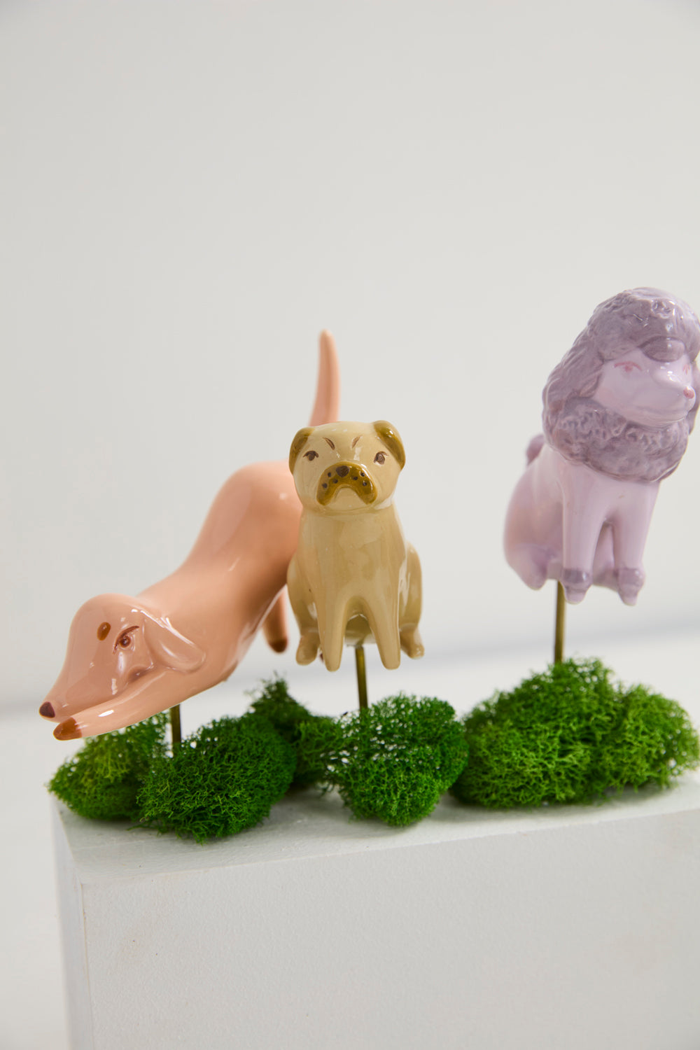Playful Pups Plant Sticks - Set of 6 By Accent Decor | Planters, Troughs & Cachepots | Modishstore - 7