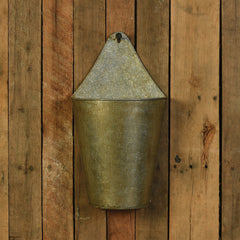Avery Iron Wall Bucket - Small Set Of 2 By HomArt