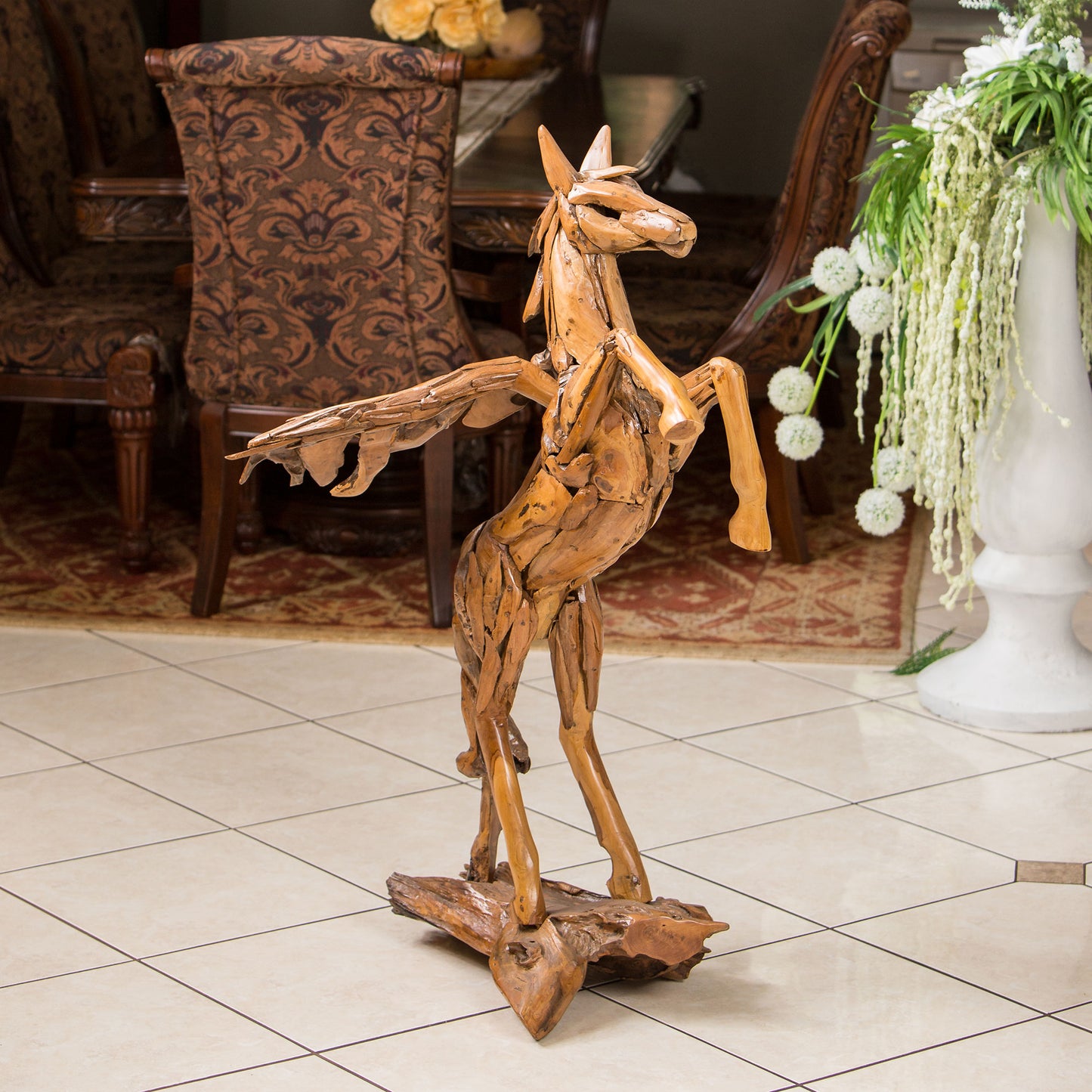 Teak Root Pegasus By Garden Age Supply