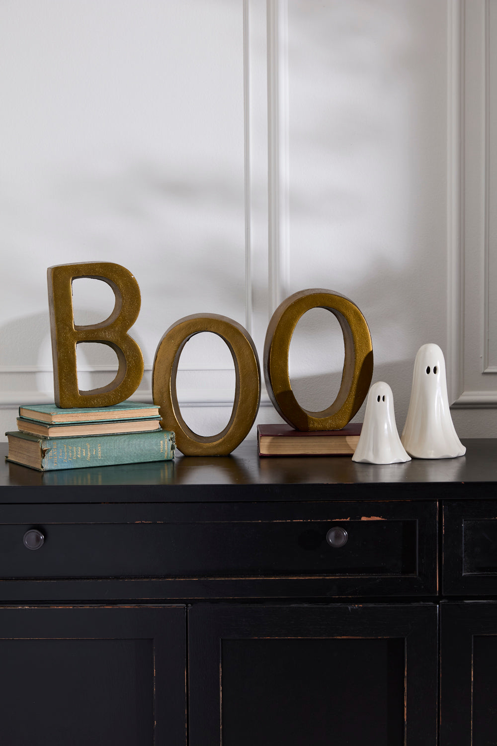 BOO Mantel Letters By Accent Decor | Planters, Troughs & Cachepots | Modishstore - 4