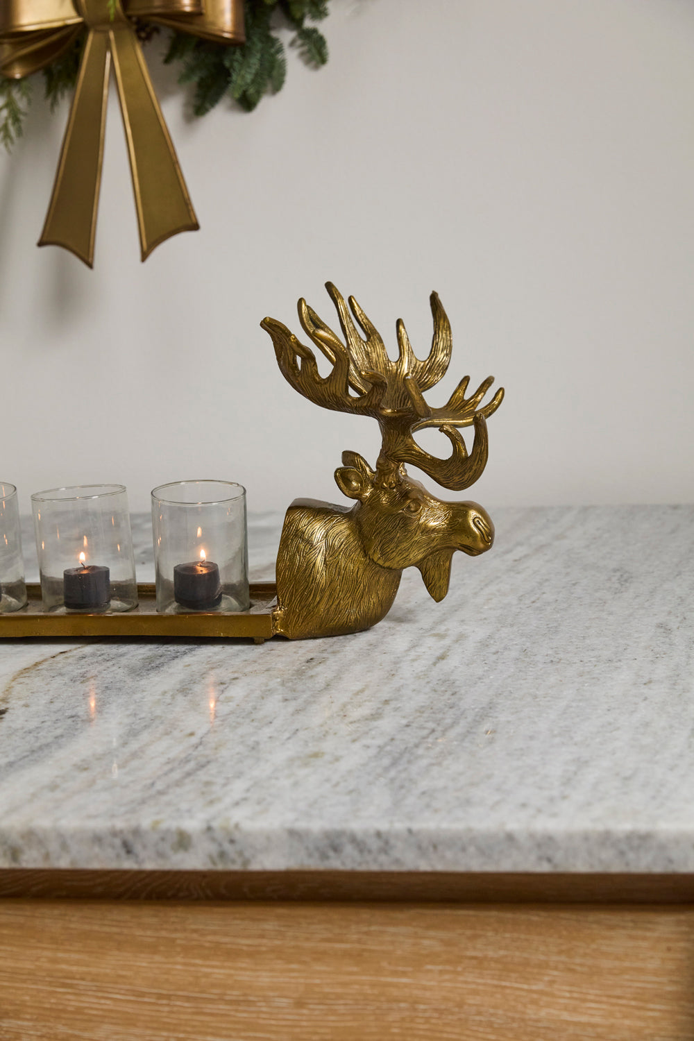 Moose Candleholder By Accent Decor | Candle Holders | Modishstore - 7