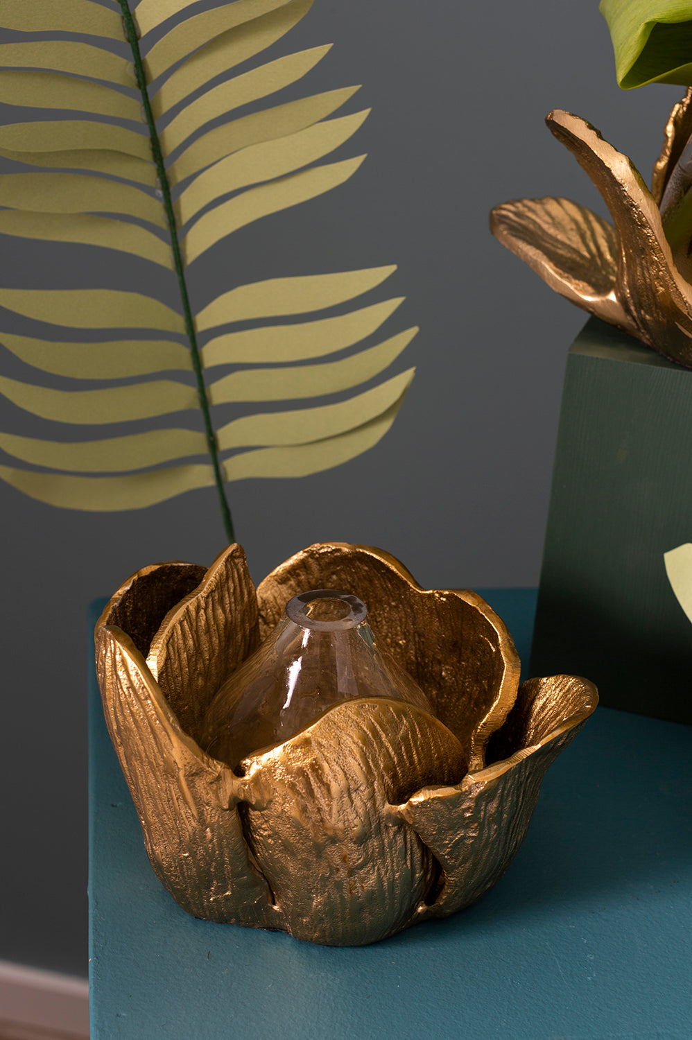 Budding Flower Sculpture Set of 2 By Accent Decor | Sculptures | Modishstore - 9