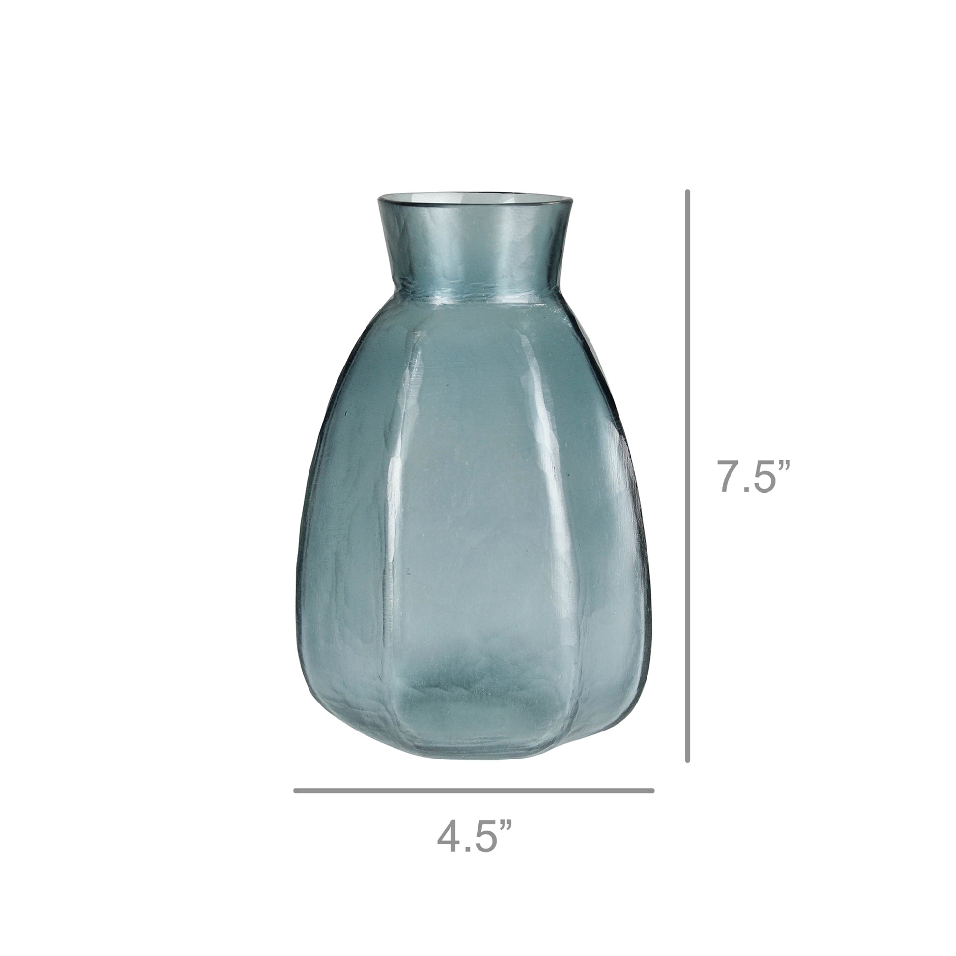 Seline Vase, Blue - Tall Set Of 4 By HomArt | Vases | Modishstore - 4
