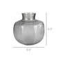 Seline Vase, Grey - Wide Set Of 4 By HomArt | Vases | Modishstore - 4