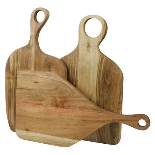 Toledo Cutting Boards, Acacia Wood - Set of 3 By HomArt | Cutting & Serving Boards | Modishstore - 1