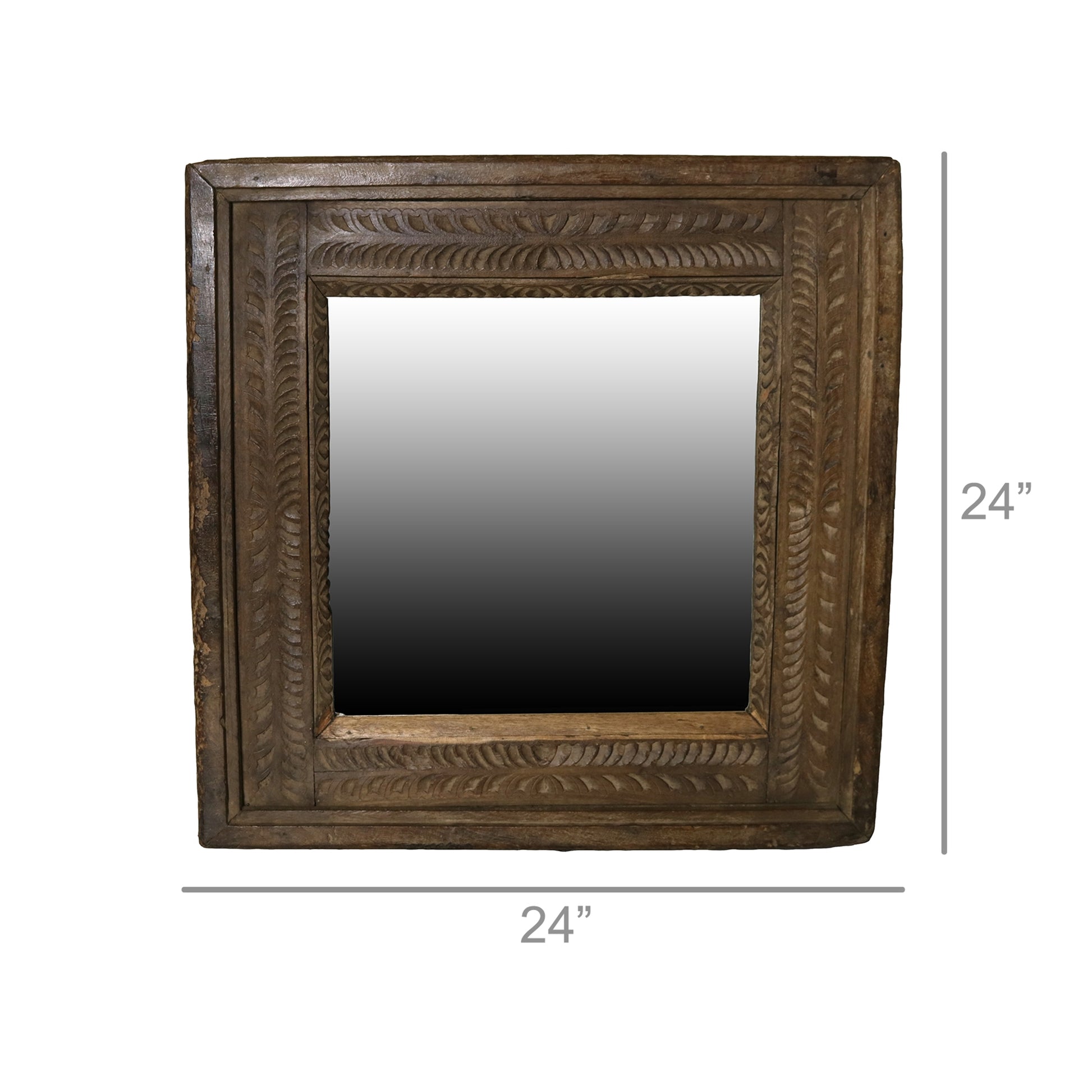 Pierson Wood FraMedium Mirror By HomArt | Mirrors | Modishstore - 5