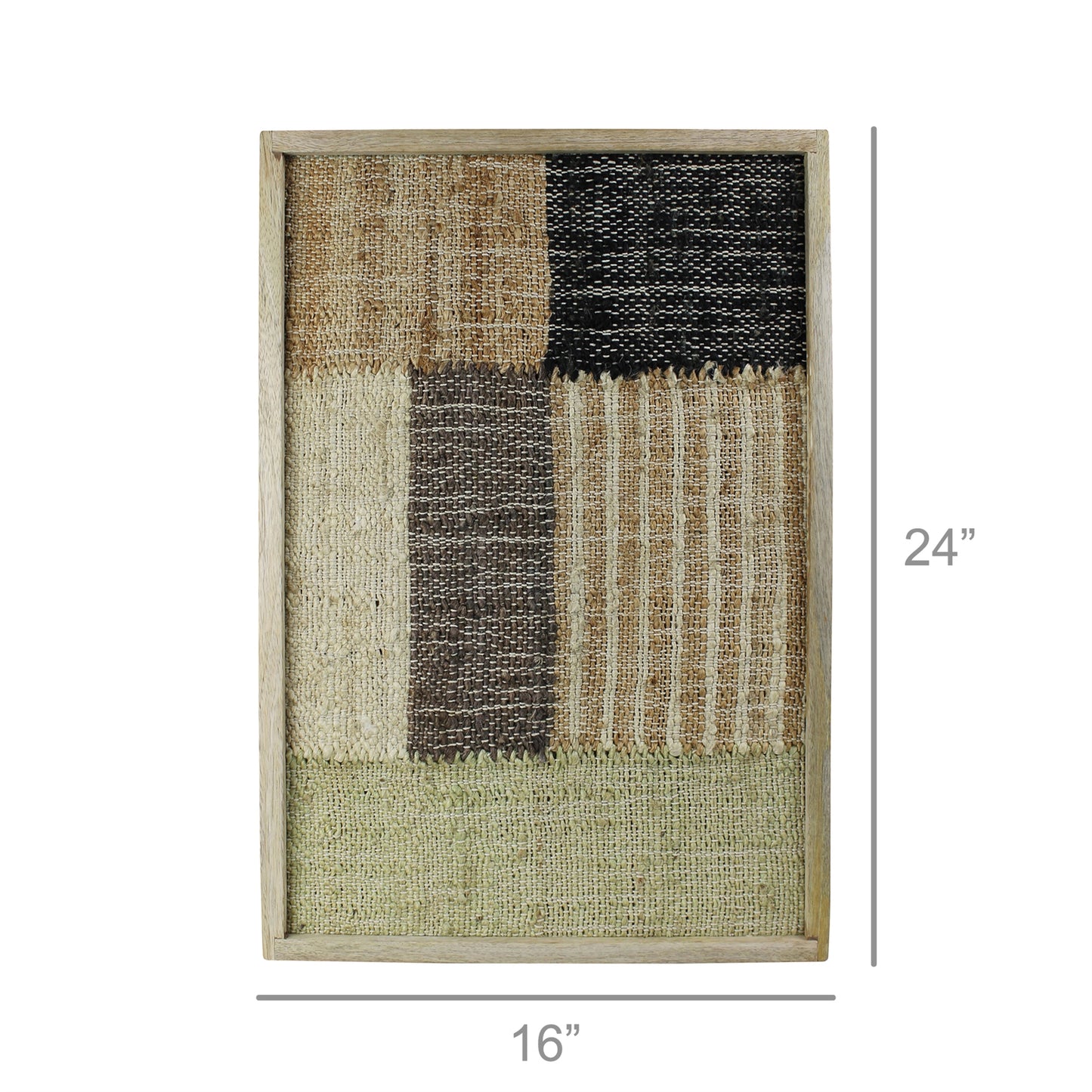 Mana Woven Wall Art, Color Blocks By HomArt | Wall Art | Modishstore - 3