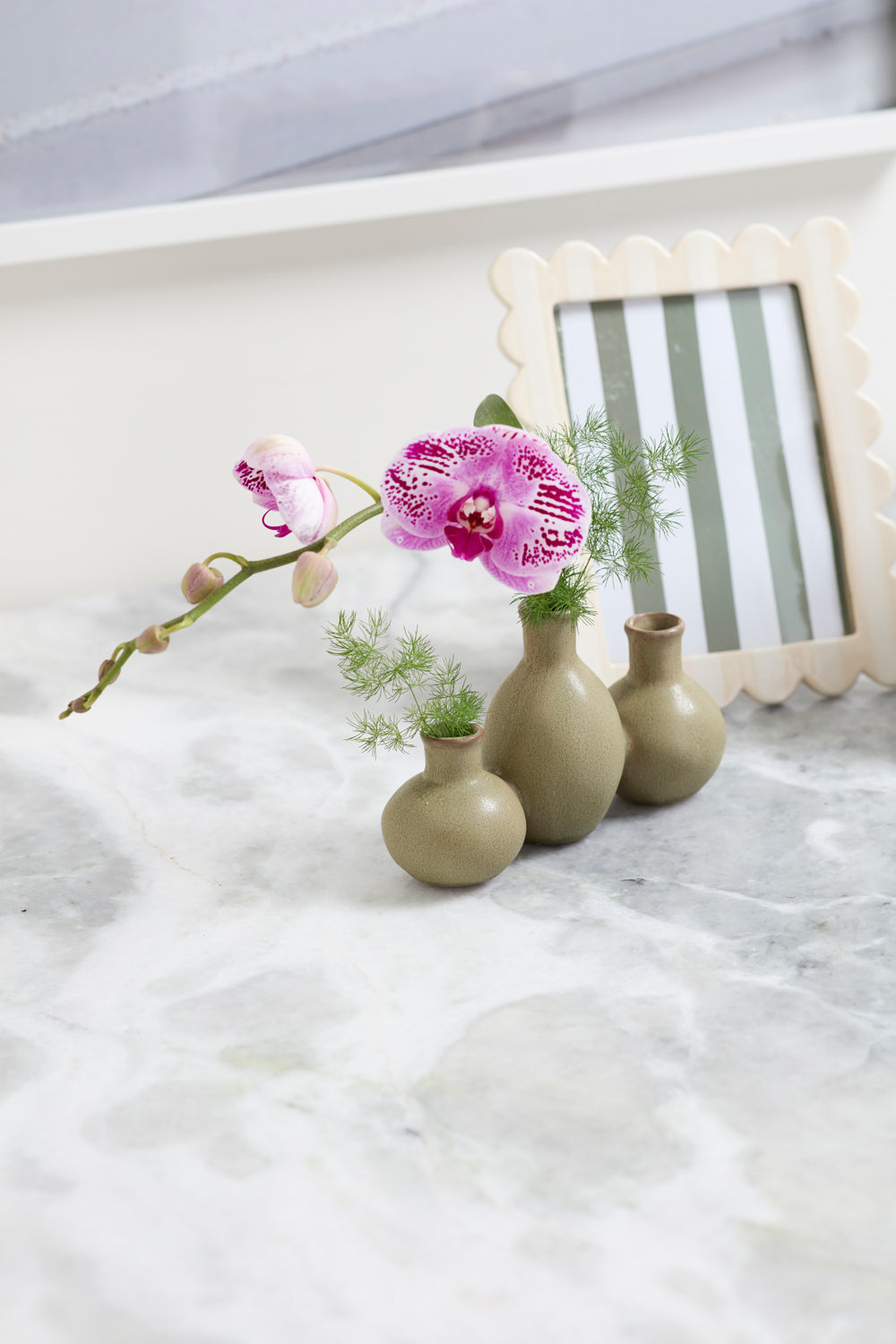 Thyme Budvase Set of 4 By Accent Decor | Vases | Modishstore - 5