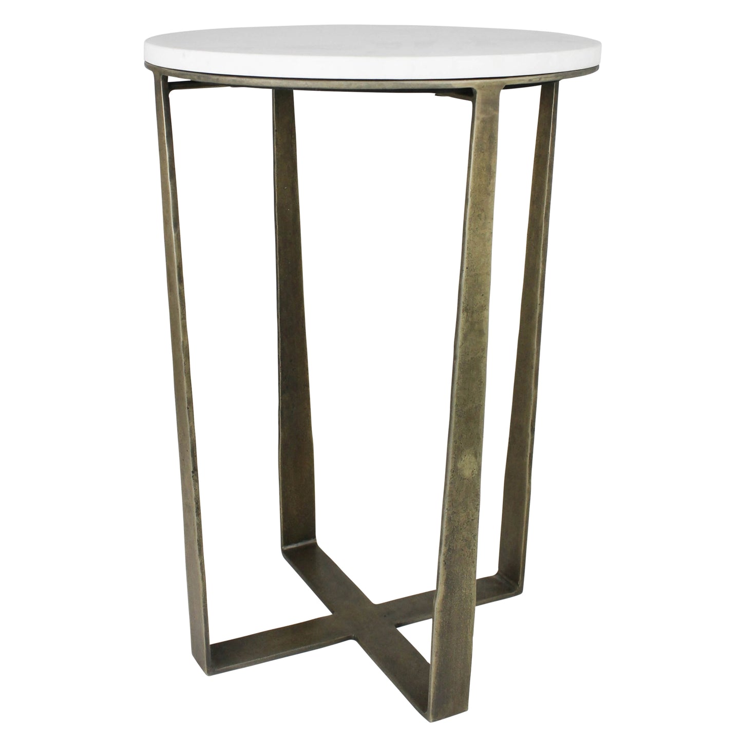 Shelton Side Tables, Brass & Marble - Set of 2 By HomArt | Side Tables | Modishstore - 6