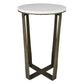 Shelton Side Tables, Brass & Marble - Set of 2 By HomArt | Side Tables | Modishstore - 4