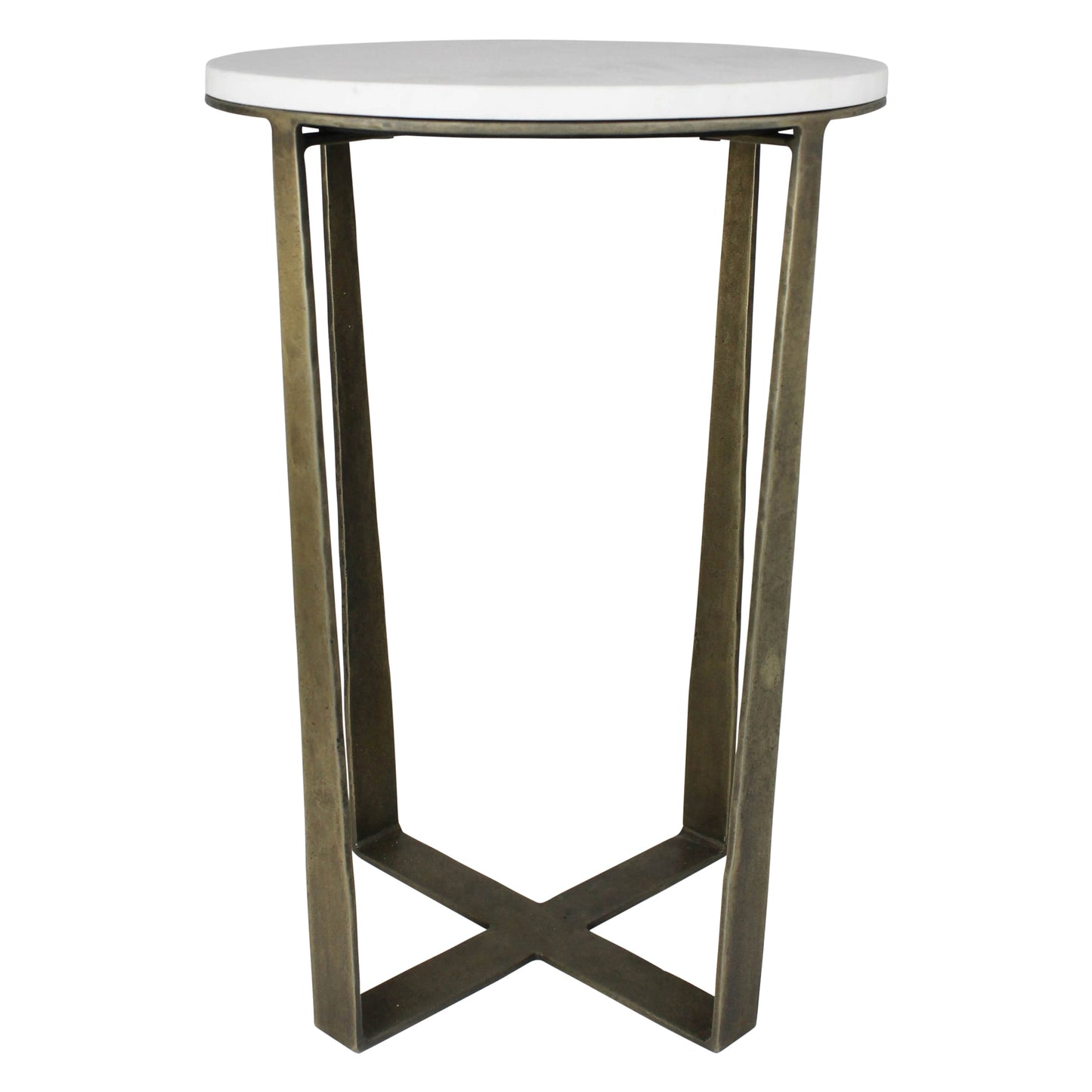 Shelton Side Tables, Brass & Marble - Set of 2 By HomArt | Side Tables | Modishstore - 8