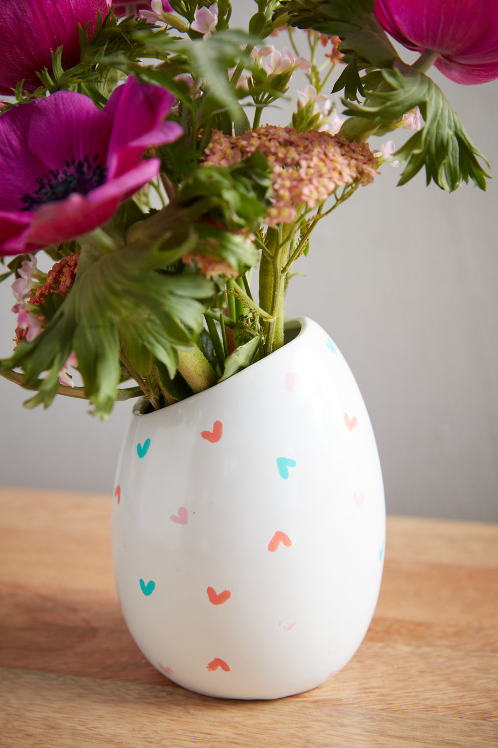 Tiny Heart Vase Set of 8 By Accent Decor | Vases | Modishstore - 9
