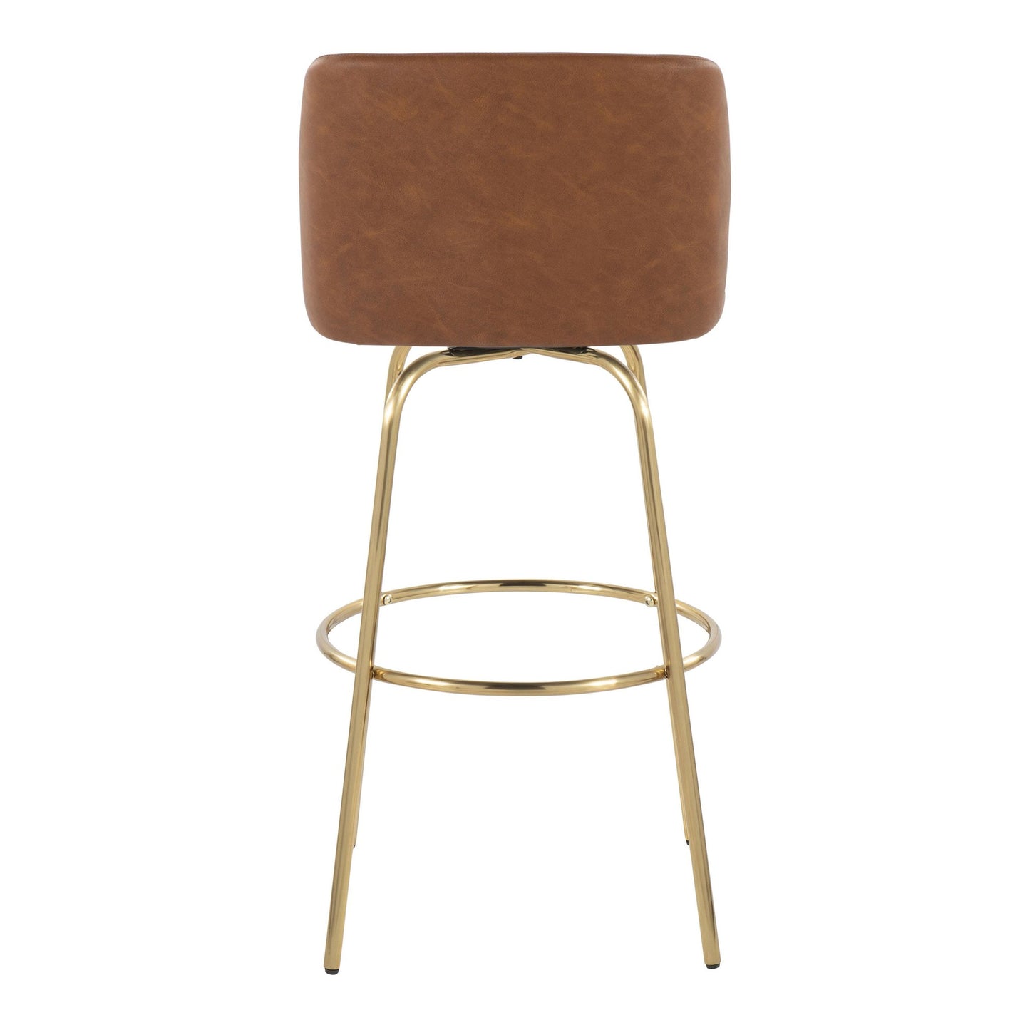 Toriano 30" Fixed-Height Barstool - Set of 2 By LumiSource - B30-TRNOPU-CLARZG2 AUCAM2 | Bar Stools | Modishstore - 10