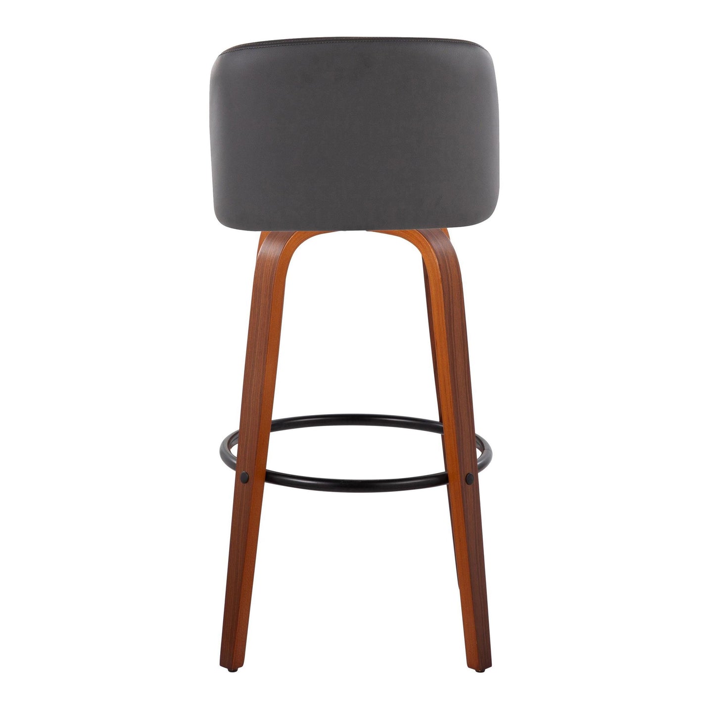 Toriano 30" Fixed Height Barstool - Set of 2 Cream By LumiSource | Bar Stools | Modishstore - 10