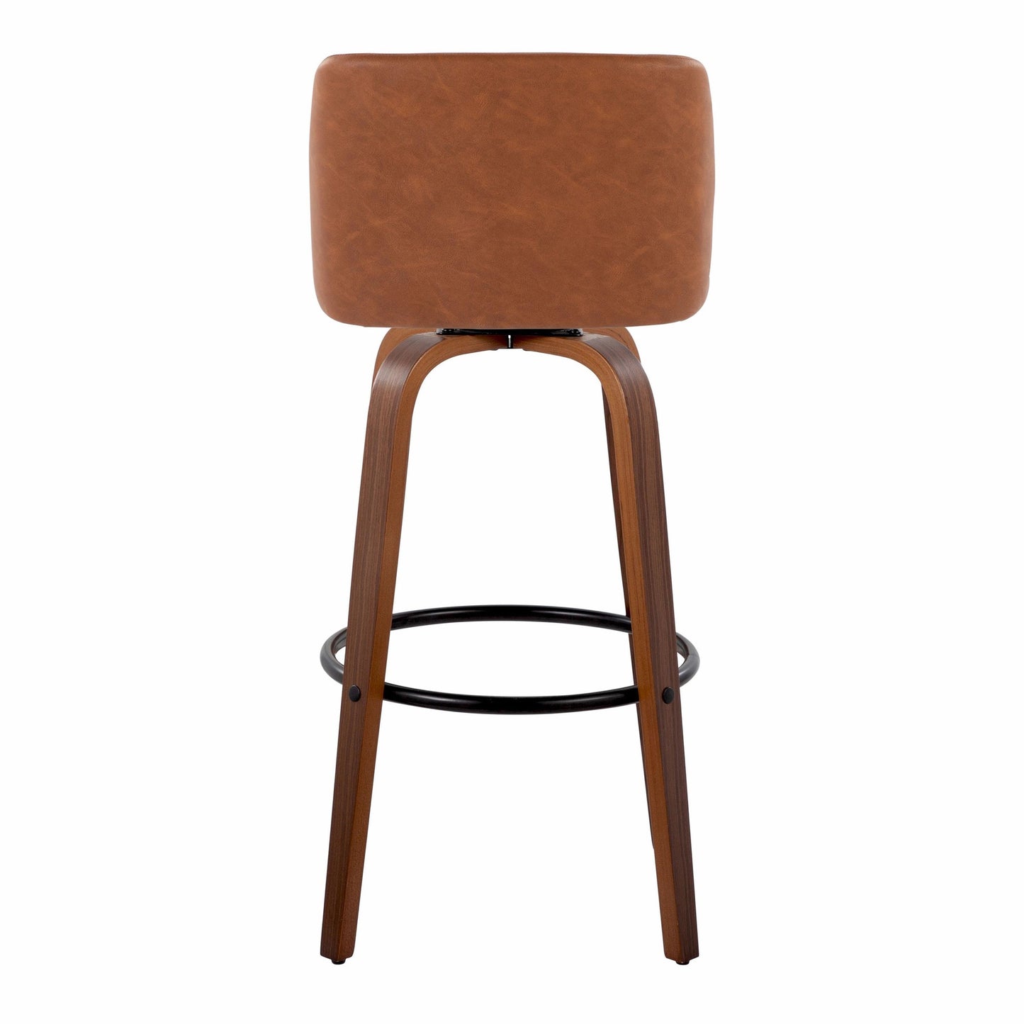 Toriano 30" Fixed-Height Barstool - Set of 2 By LumiSource - B30-TRNOPU-GRTZQ2 WLCAM2 | Bar Stools | Modishstore - 10